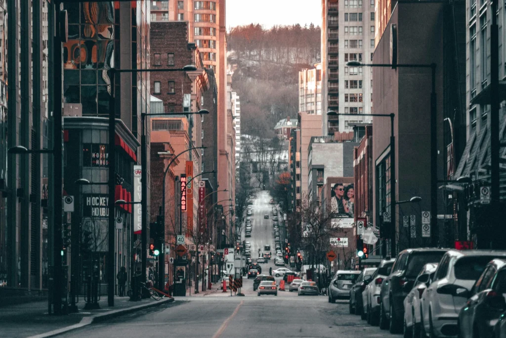 Montreal Downtown Street View